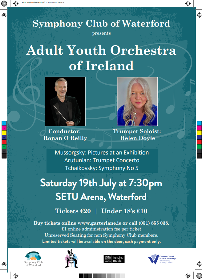 orchestra at setu arena ireland